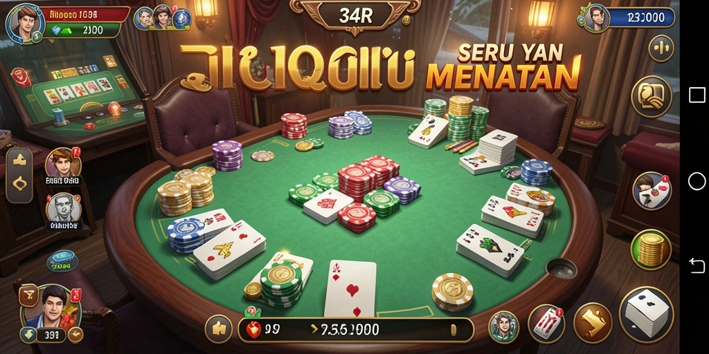 Screenshot gameplay QiuQiu yang menarik dari 34R
