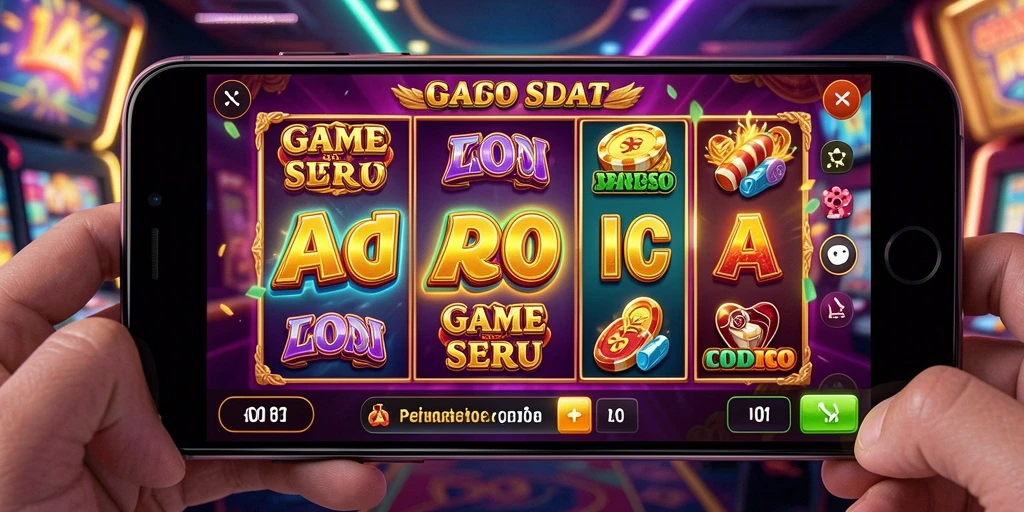 Tampilan gameplay seru dengan grafik menarik di ADG62.
