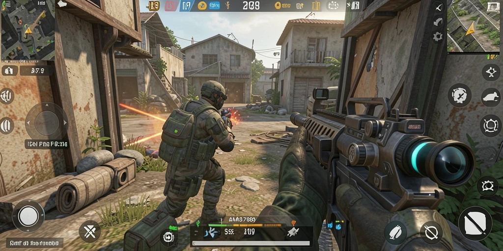 Tampilan gameplay intens dalam AMS789 dengan aksi mendebarkan.