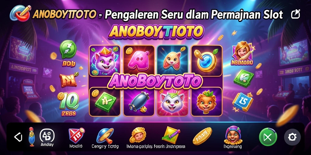 Screenshot gameplay <strong>ANOBOYTOTO</strong> menampilkan serunya pengalaman bermain slot.