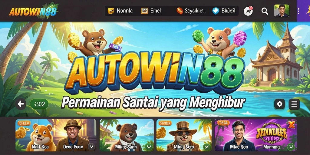 Tampilan gameplay yang seru dan mengasyikkan dari AUTOWIN88.