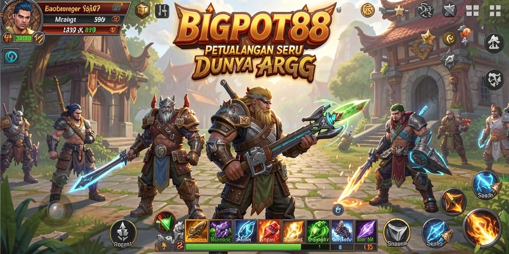 Gameplay seru dan grafis menawan dalam BIGPOT88.