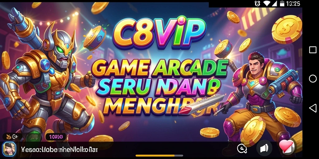 Tampilan gameplay menarik dari C8VIP, penuh aksi dan tantangan.