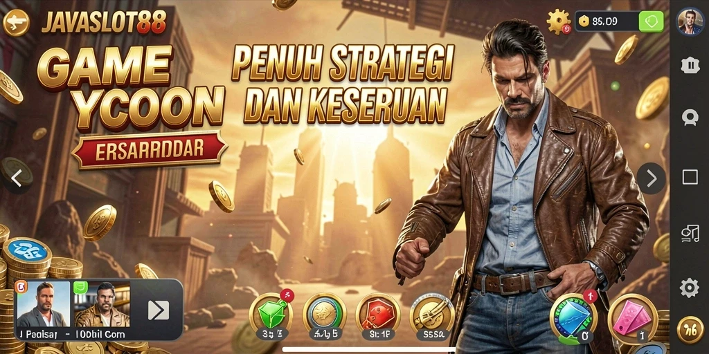 Screenshot gameplay JAVASLOT88 yang menunjukkan keseruan bermain Tycoon.