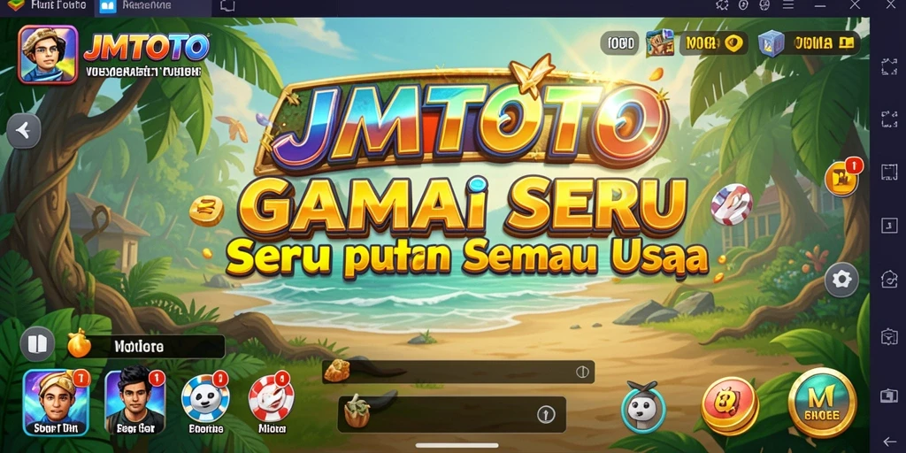Tampilan menarik dari gameplay JMTOTO yang menyenangkan.