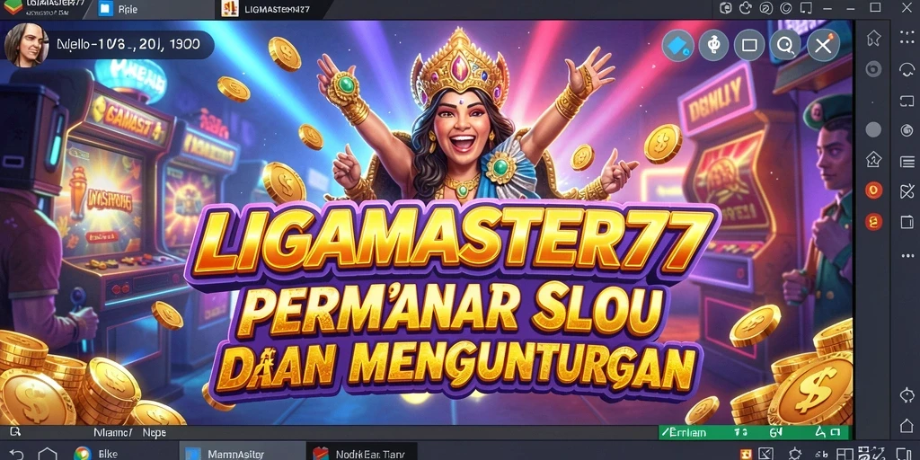 Tampilan gameplay seru di LIGAMASTER77 dengan grafis yang memukau.