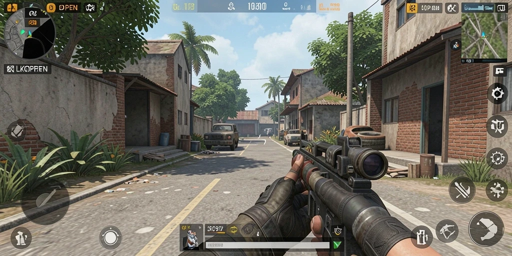 Gameplay menarik LKOPEN yang penuh aksi dan strategi.