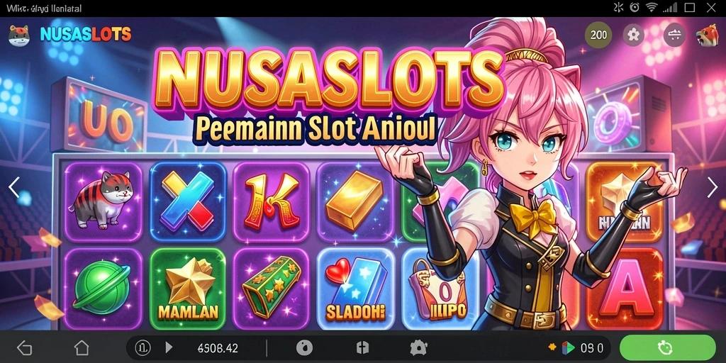 Gameplay seru di NUSASLOTS dengan tema Anime yang menawan.