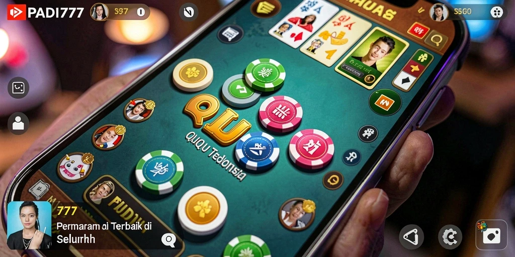 Tampilan gameplay PADI777 yang menarik dan penuh strategi QiuQiu.