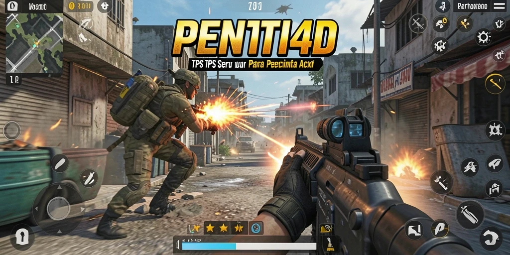 Gameplay PENITI4D yang mendebarkan dan penuh aksi.