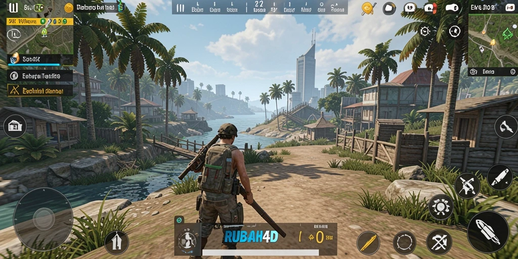 Tangkapan layar RUBAH4D menunjukkan gameplay seru di dunia terbuka.