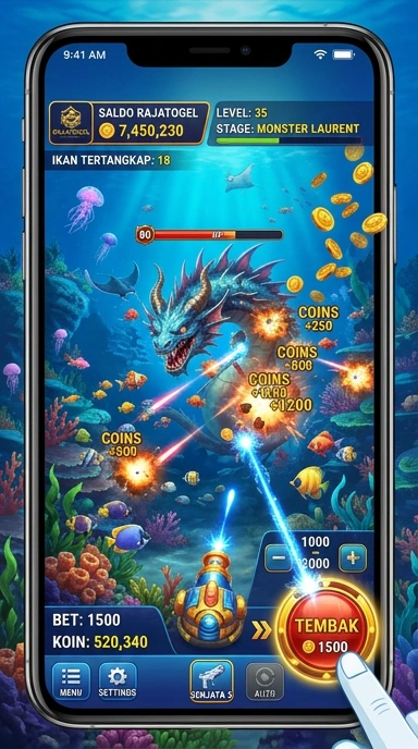 Screenshot aplikasi rajatogel saat menampilkan berbagai kategori aplikasi.